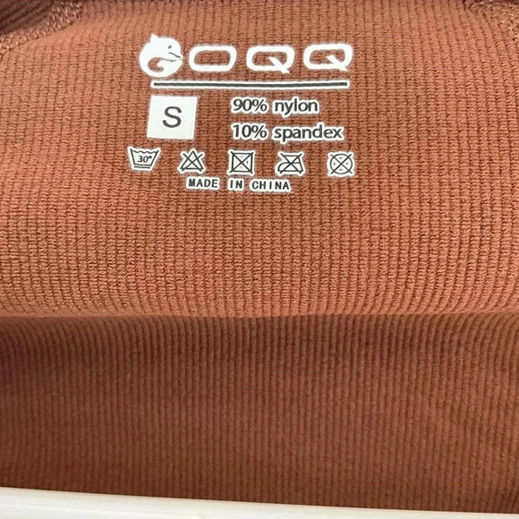 Women’s mocha brown ribbed waist control body suit size smalll NWOT - Picture 3 of 3